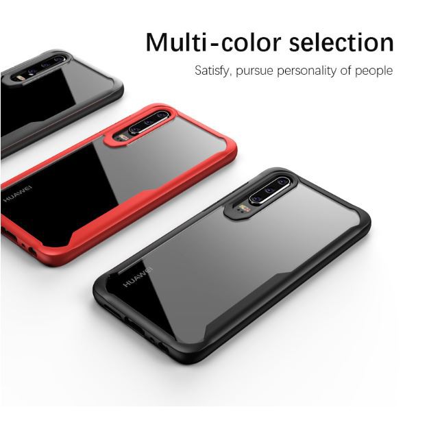 HUAWEI P30 / P30 Pro Ultra Slim Soft Bumper With Clear Phone Case Cover Casing