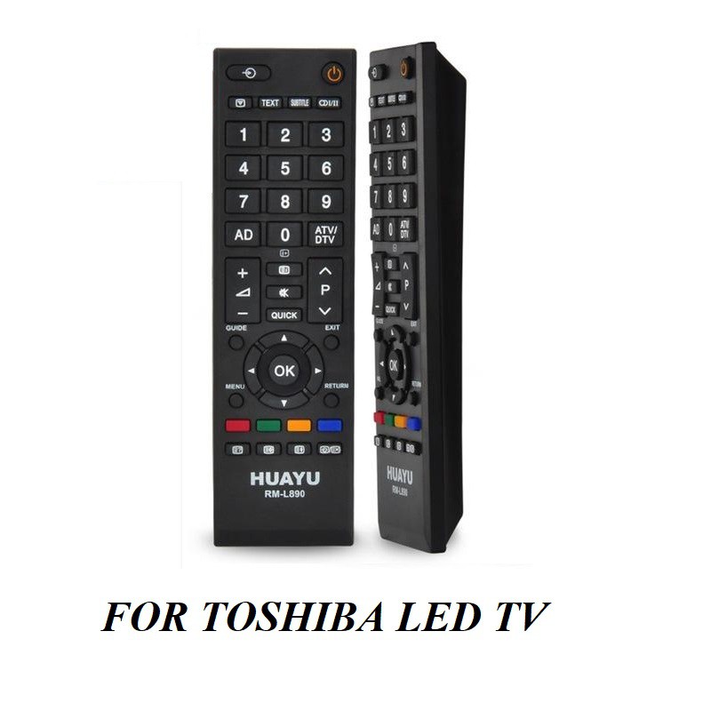 HUAYU Replacement Remote Control For TOSHIBA LED/LCD TV RM-L890