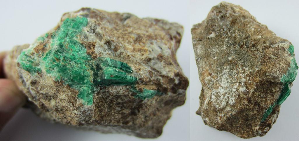 Huge!!! Green emerald rough stone from SWAT Pakistan - 1484CT - ER101