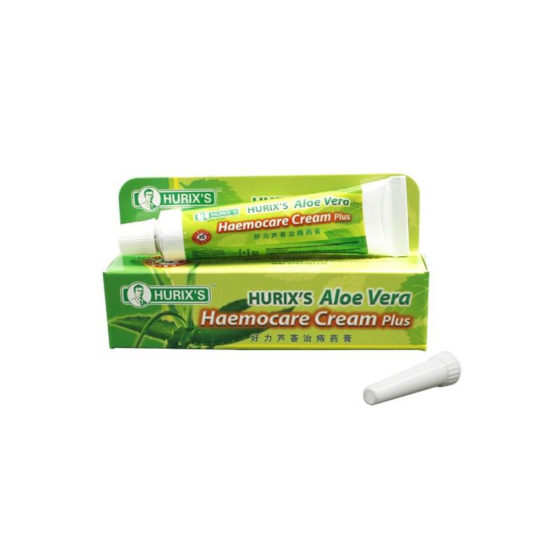 Hurix's Aloe Vera Haemocare Cream Plus for Hemorrhoid Buasir 13g