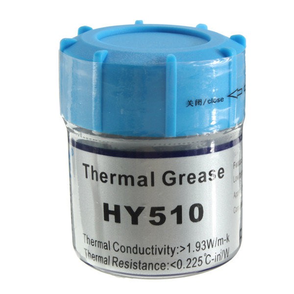 HY510 CPU Silicone Heatsink Thermal Paste Compound For CPU GPU Chipset Cooling
