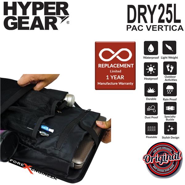 Hypergear Dry Pac Vertica 25l Capacity - 