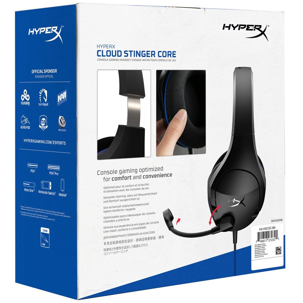 hyperx cloud stinger gaming headset ps4