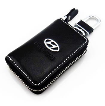 Hyundai Car Key Pouch / Key Chain / Key Holder Genuine Leather(Type A)