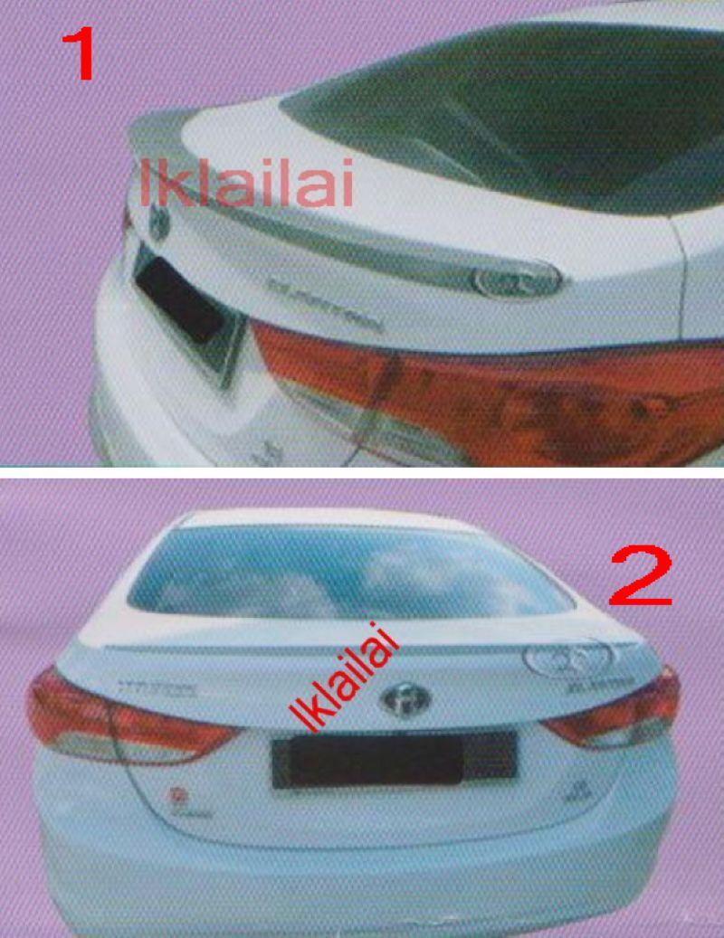 Hyundai Elantra '11 Aerotech / OEM Spoiler [Without Paint]