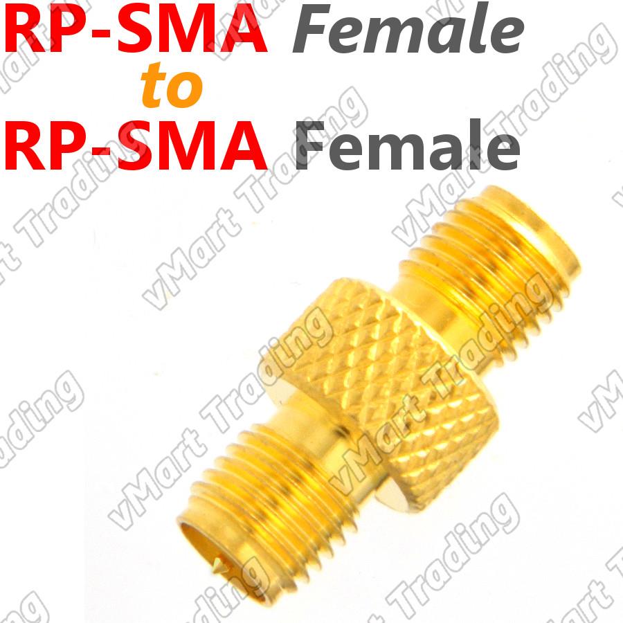 I Connector RP-SMA Female to RP-SMA Female Straight Adapter