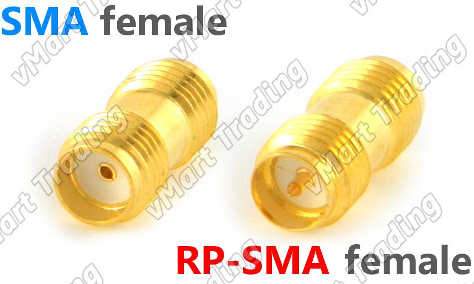 I Connector RP-SMA Female to SMA Female Straight Adapter