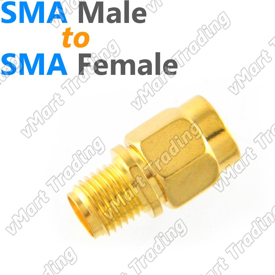 I Connector SMA Male to SMA Female Straight Adapter