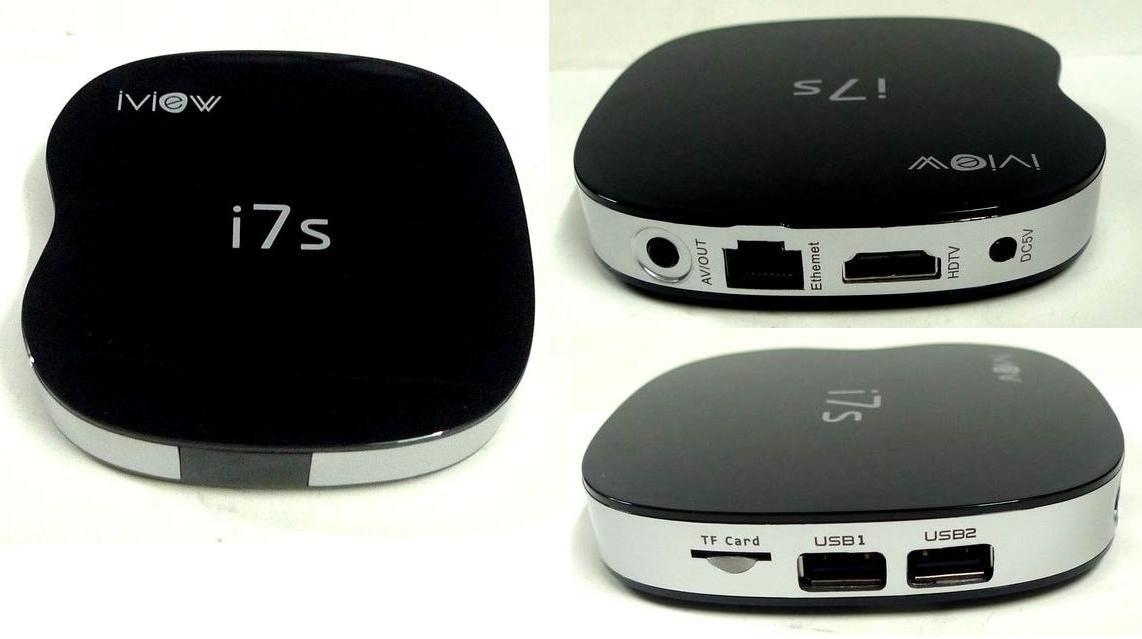 i7s Quad Core Android Box iview 1G 8G Smart 4k 265 Kodi MyIPTV