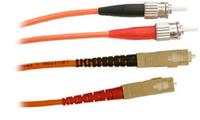IC Network 5 Meter SC to ST Multimode Fiber Optic Cable