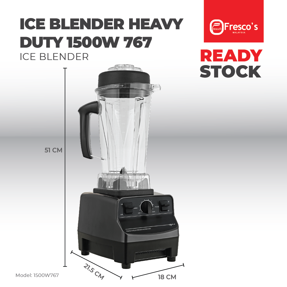 Ice Blender Commercial Machine 1500W 767