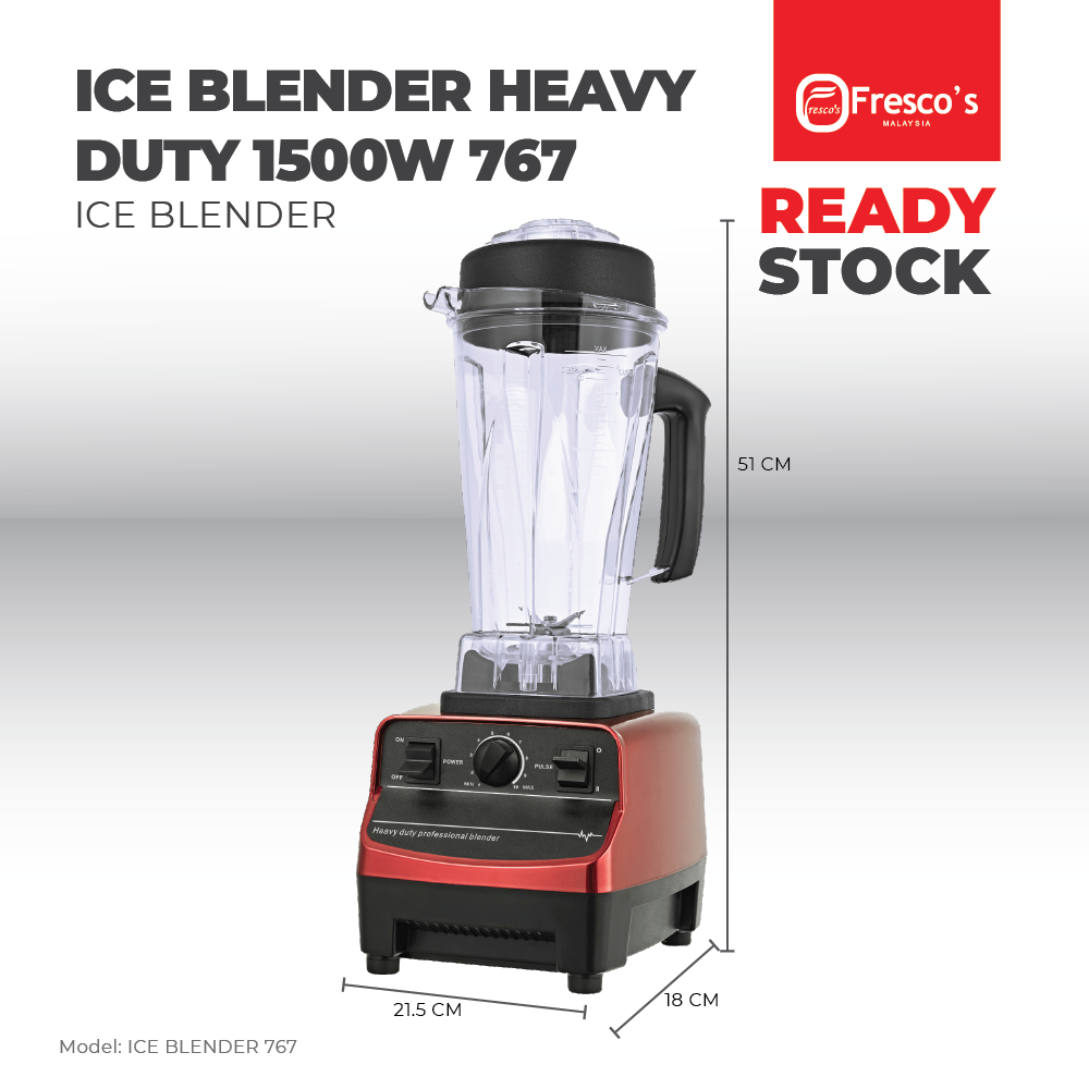 Ice Blender Heavy Duty 1500W 767