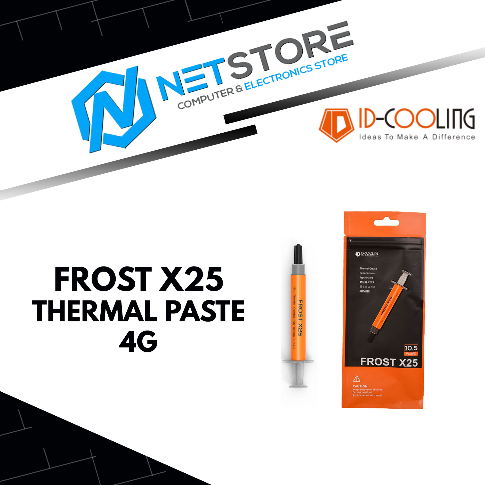 ID-COOLING FROST X25 THERMAL PASTE 4G
