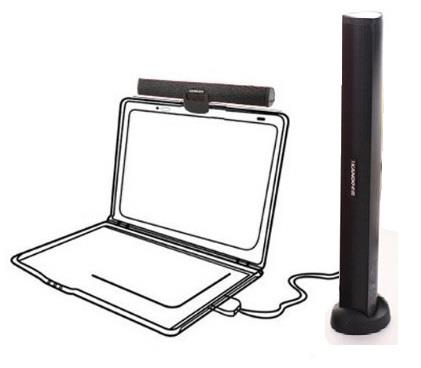IKANOO N12 USB Speaker Laptop Audio Stereo Multimedia Sound Card