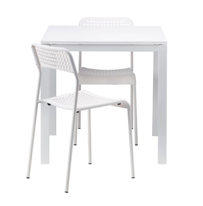 Ikea Melltorp Table And 2 Chairs W End 11 19 2020 39 Pm Ikea Melltorp Table And 2 Chairs White