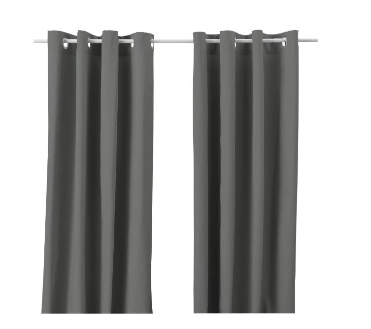 Ikea Merete Curtains 1 Pair Grey End 11 13 2020 15 Am Ikea Merete Curtains 1 Pair Grey