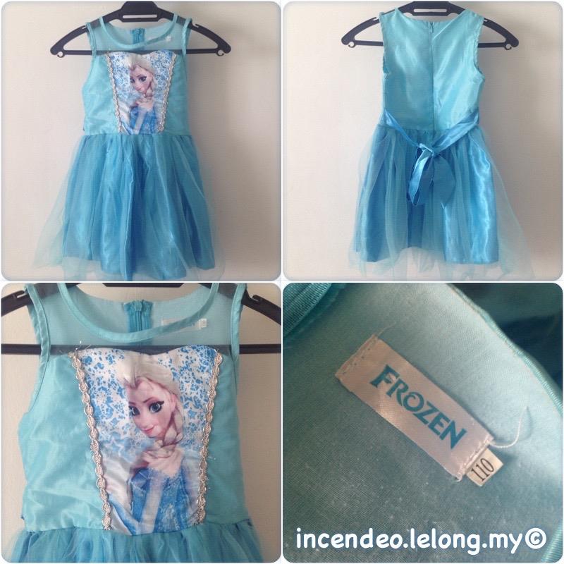 disney frozen princess dress