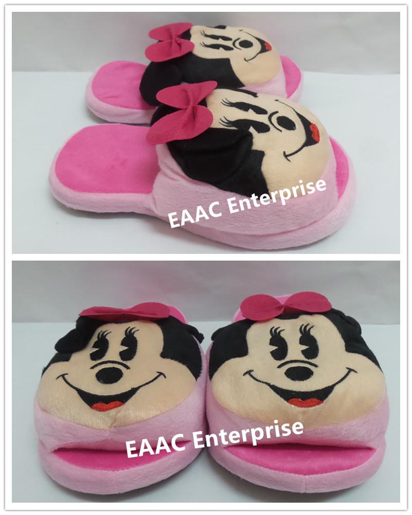 Indoor Minnie2 Cartoon Office Home Bedroom Slippers Sandals Shoes