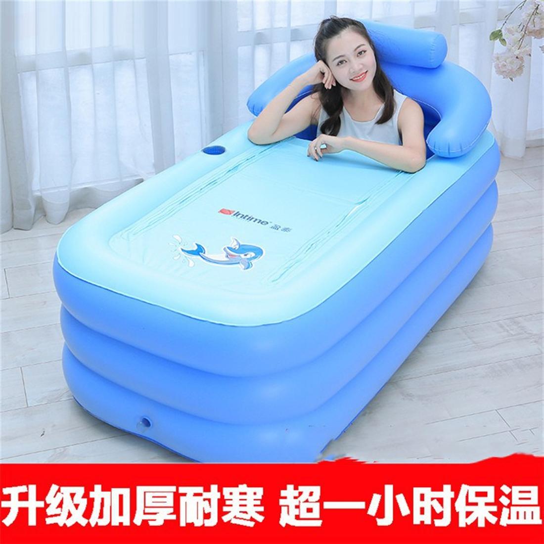Inflatable bathtub thickened heat pr (end 6/27/2021 4:14 AM)