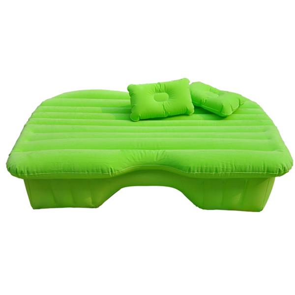 Inflatable Car Back Seat Air Bed Cushion Mattress Pillow
