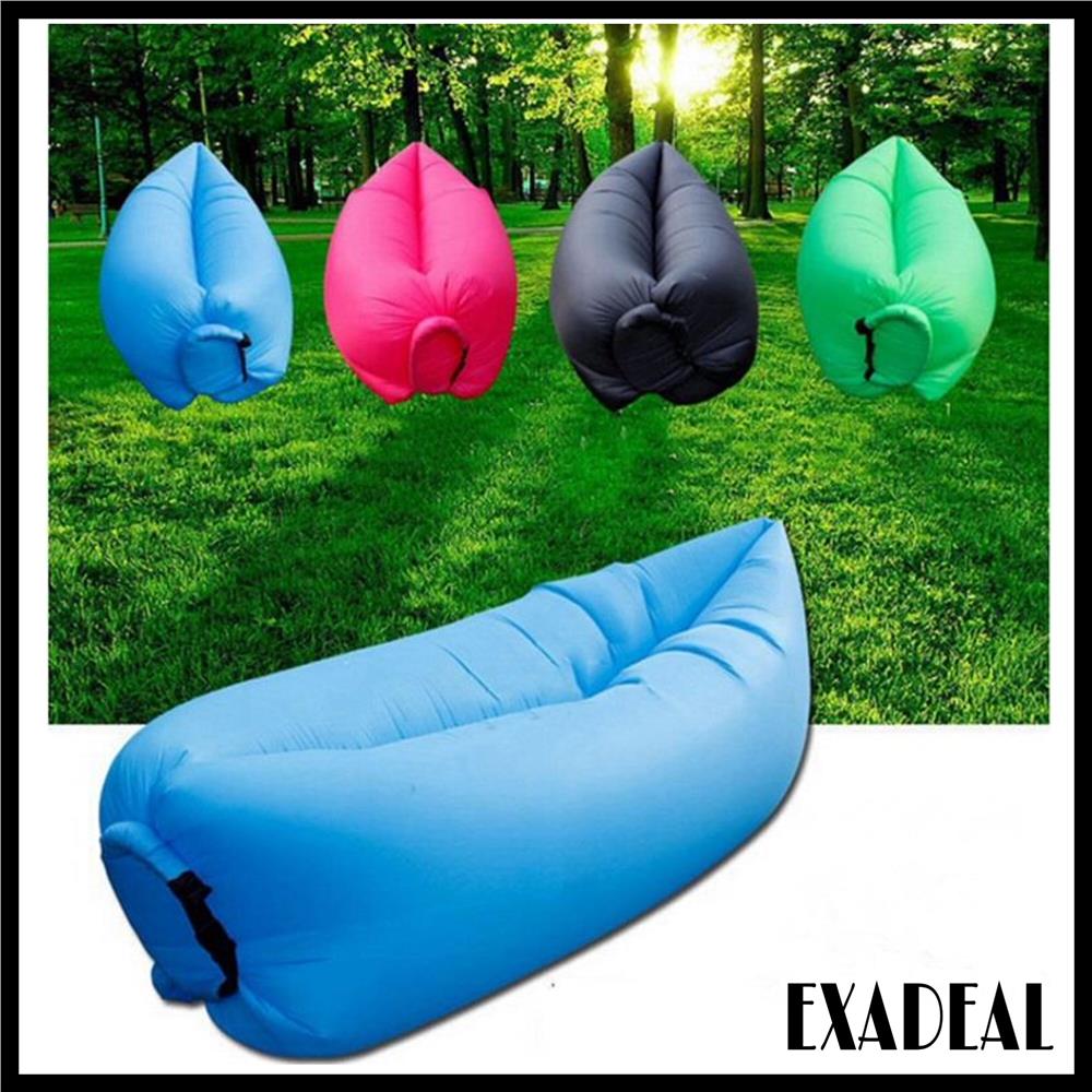 single airbed with pump