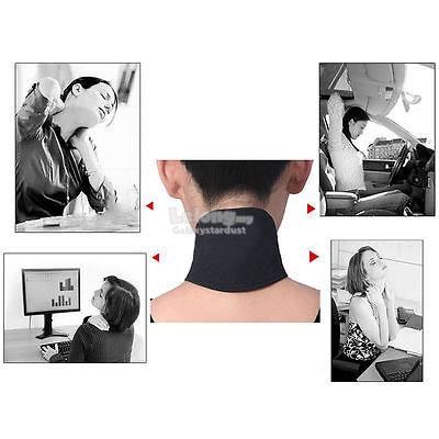 Far Infrared Self Heated Magnetic Neck Wrap Supporter-Pain Relief