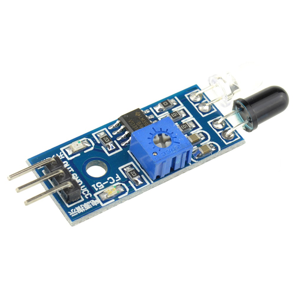 Infrared IR Obstacle Avoidance Tracking Sensor Module Range Finder For Arduino