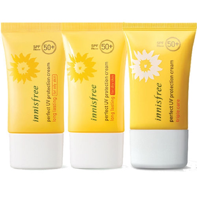 Innisfree Perfect UV Protection Cream Long Lasting / Triple Care SPF50/PA++ 50