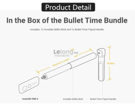 insta360 bullet time / bundle / with tripod