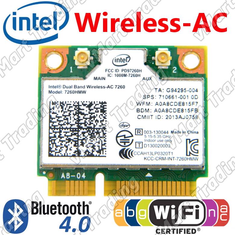 intel dual band wireless-ac 7260 driver download