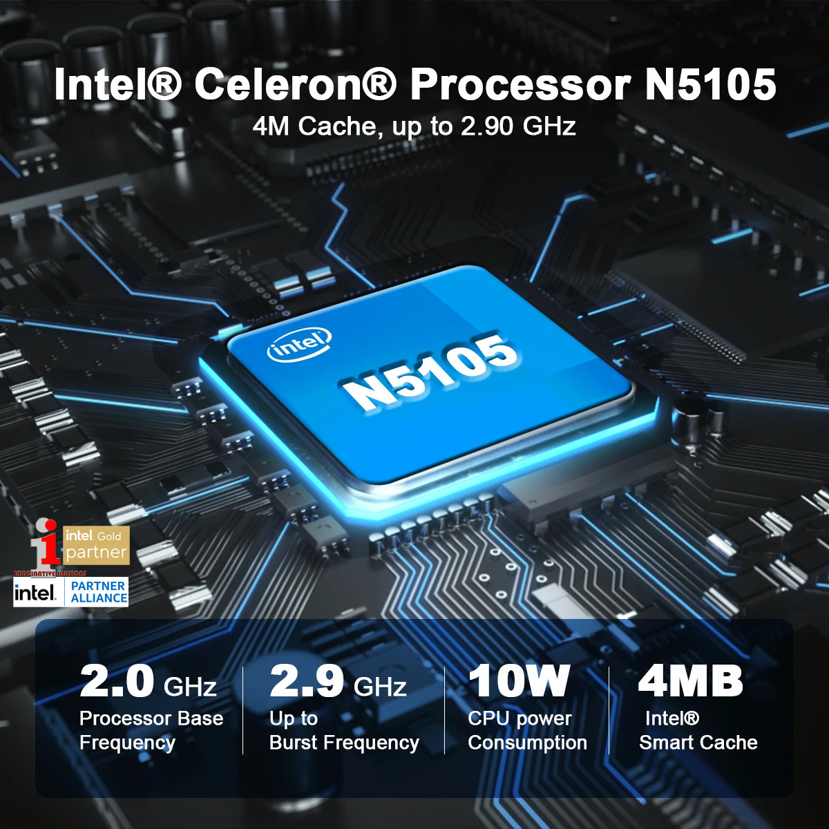 Intel NUC L10 NUC11ATKC4 Celeron 2. (end 3/19/2025 12:00 AM)