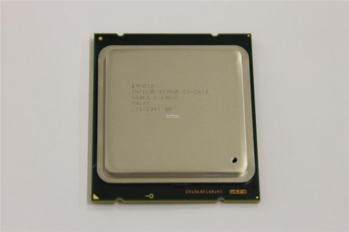 Intel Xeon Processor 8C E5-2670 (20M Cache,2.60 GHz,LGA2011) (SR0KX)