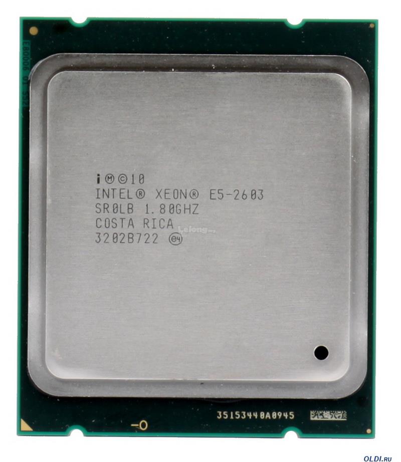 Intel Xeon Processor E5-2603 10M Cache, 1.80 GHz,LGA2011,SR0LB