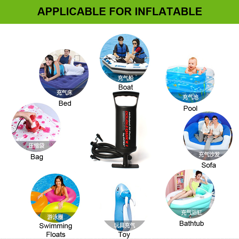 intex quick fill air pump instructions