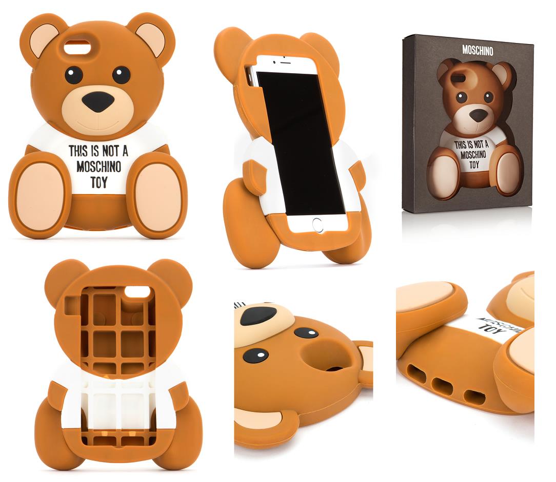 moschino bear phone case