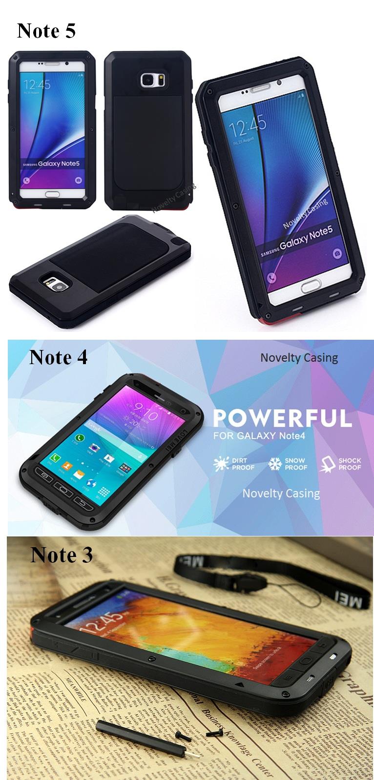 iphone X 8 7 6S 6 PLUS 5S SE S6 S7 S8 Edge Note 3 4 5 Metal case