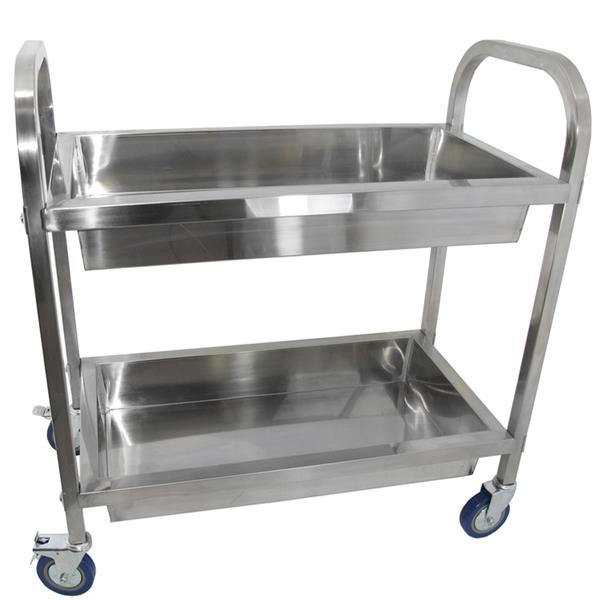 Ir7007 Stainless Steel 2 Tier Dish Co End 3 2019 1 15 Pm Ir7007 Stainless Steel 2 Tier Dish Collecting Trolley Cart Large