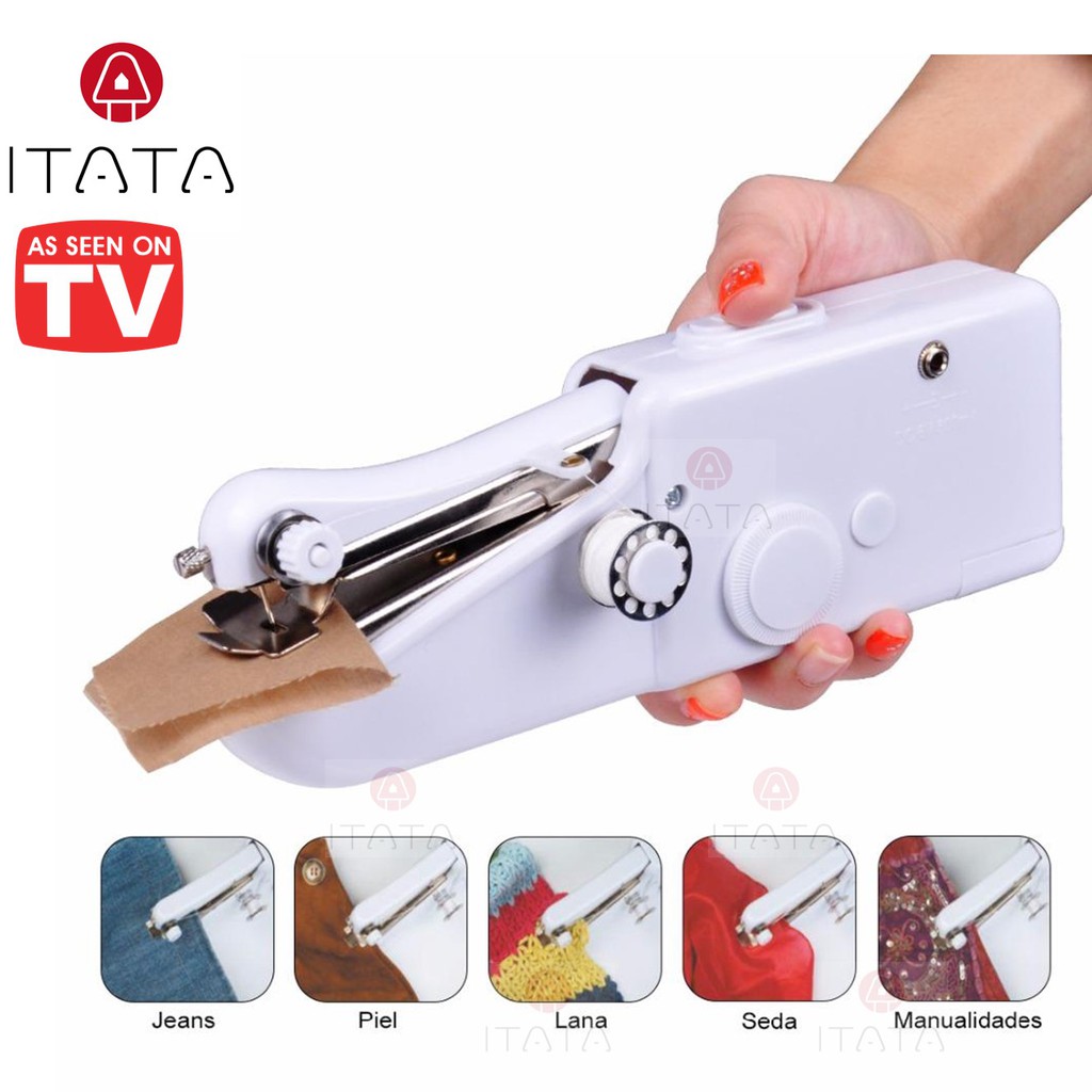 ITATA Mini Handy Stitch Handheld Sewing Machine DIY