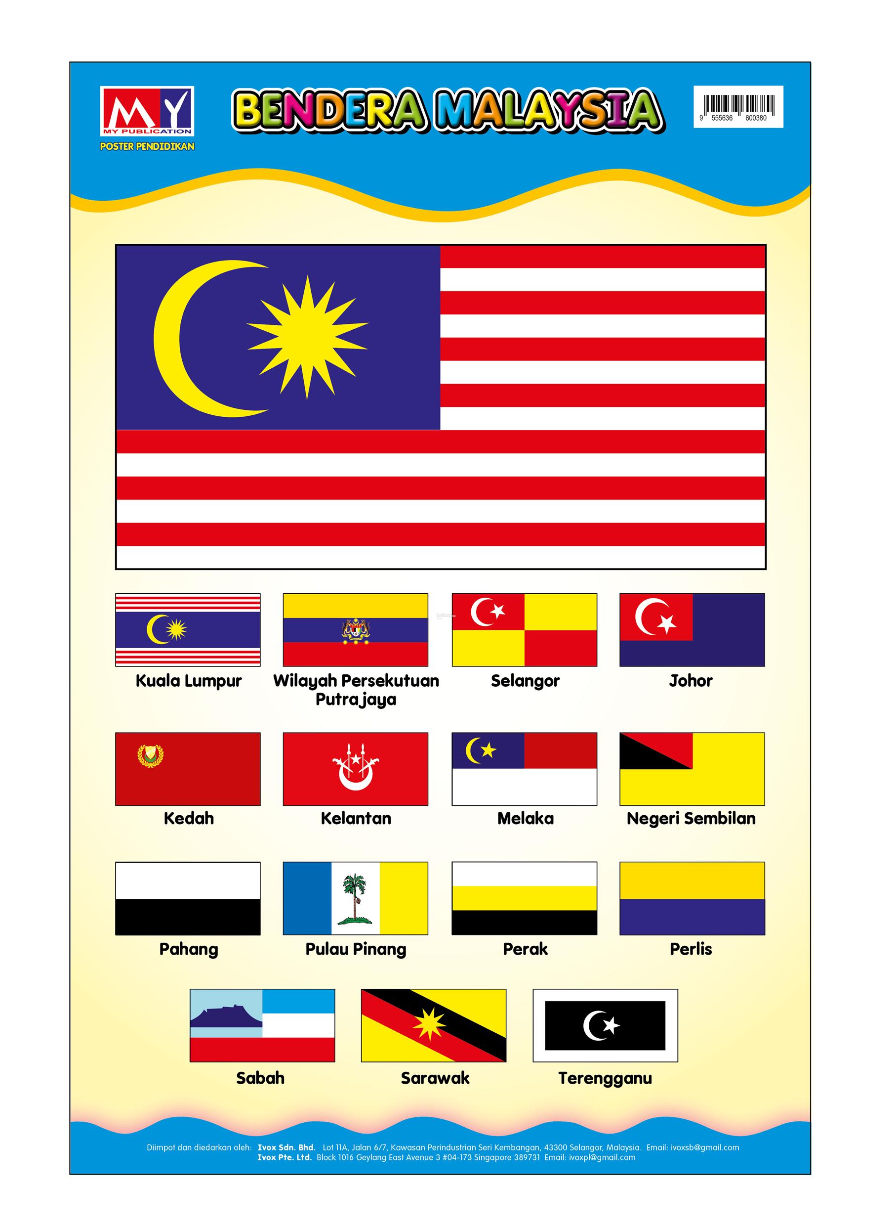 Bendera Bendera Negeri Malaysia / Bendera negeri negeri di malaysia