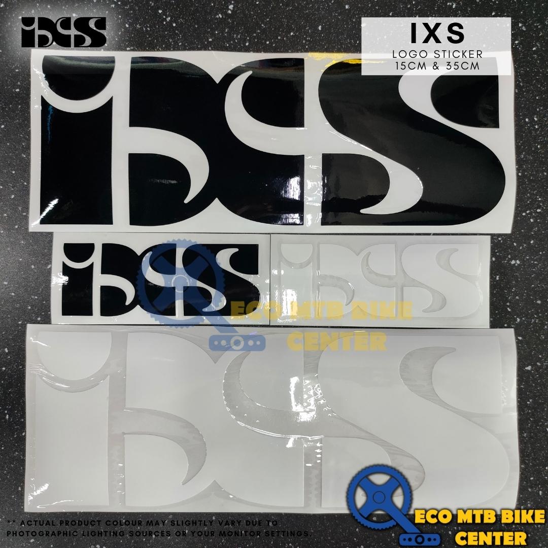 IXS LOGO STICKER 15CM &amp; 35CM