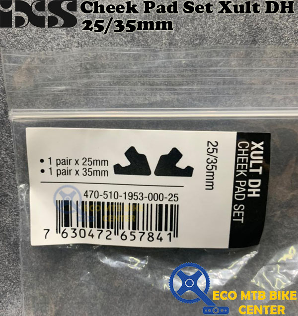 IXS Spare Parts Helmet Cheek Pad Set Xult DH