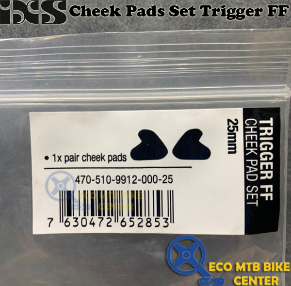 IXS Spare Parts Helmet Cheek Pads Set Trigger FF
