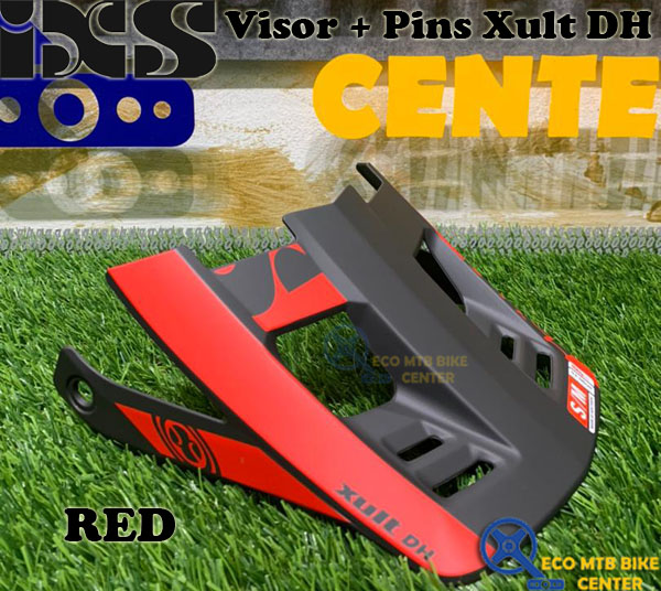 IXS Spare Parts Helmet Visor + Pins Xult DH