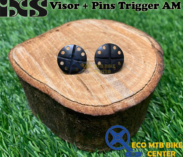 IXS Spare Parts Helmets Visor + Pins Trigger AM