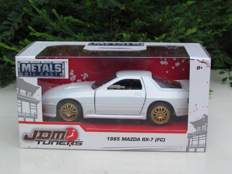 Jada 1 24 Jdm White 85 Mazda Rx 7 Fc Die Cast Toy Toys