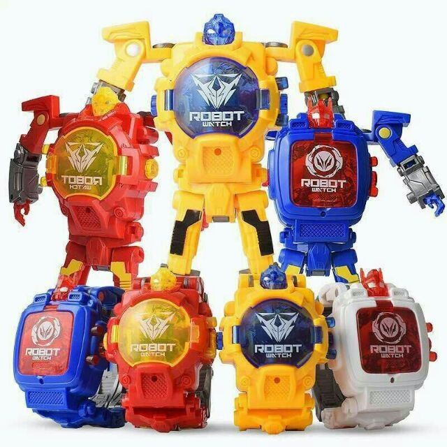 JAM ROBOT ROBOT WATCH TRANSFORMABLE READY STOCK + FREE BUBBLE WRAP PACKAGING