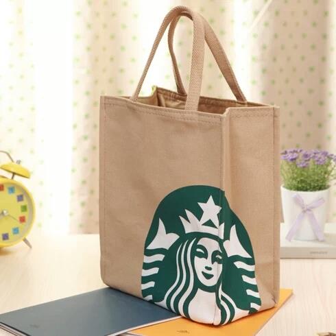 starbucks canvas bag