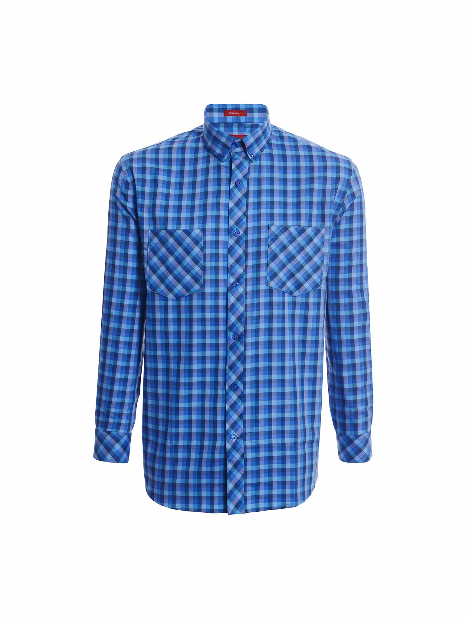 Jazz & Co Men Standard Size blue long sleeve shirt