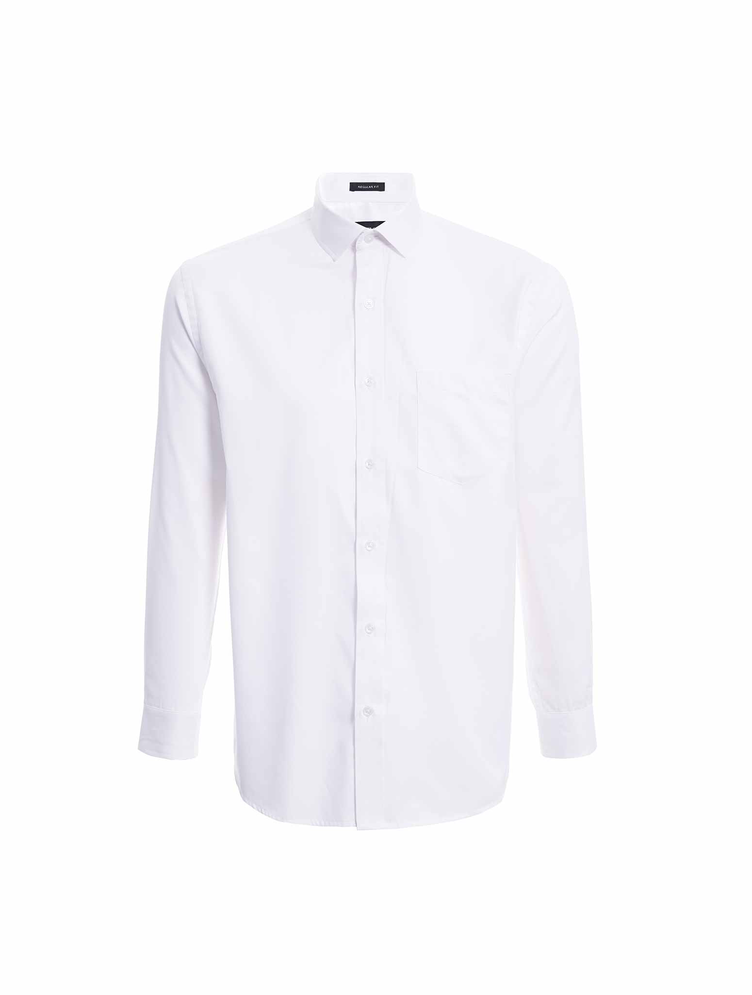 Jazz & Co Men Standard Size white long sleeve shirt