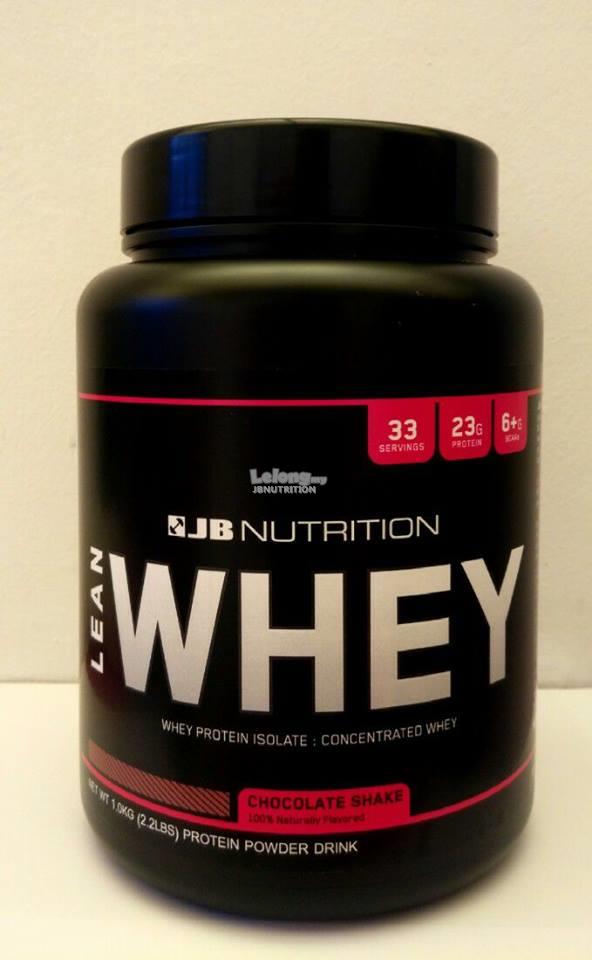 JB NUTRITION LEAN WHEY PROTEIN BUILD (end 1/8/2018 3:15 PM)